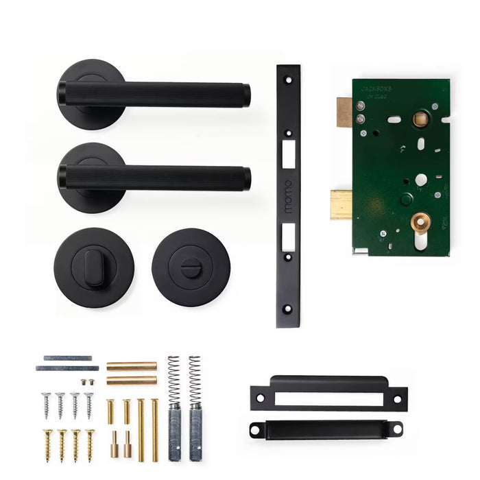 Privacy Set - Mortice / Matt Black