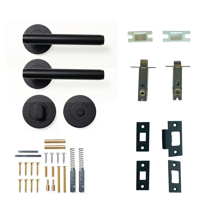 Privacy Set - Tubular / Matt Black
