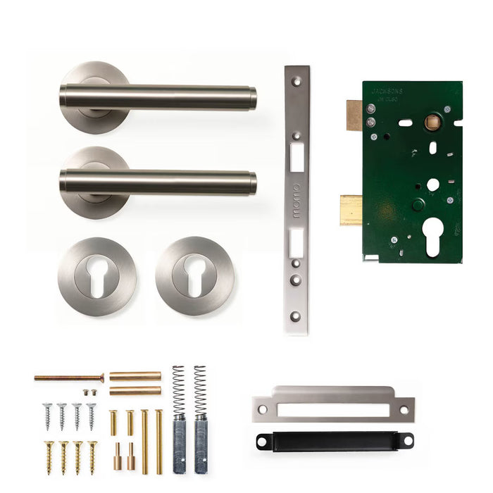 Entrance Set / Dull Brushed Nickel