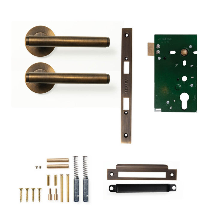 Passage Set - Mortice / Bronze