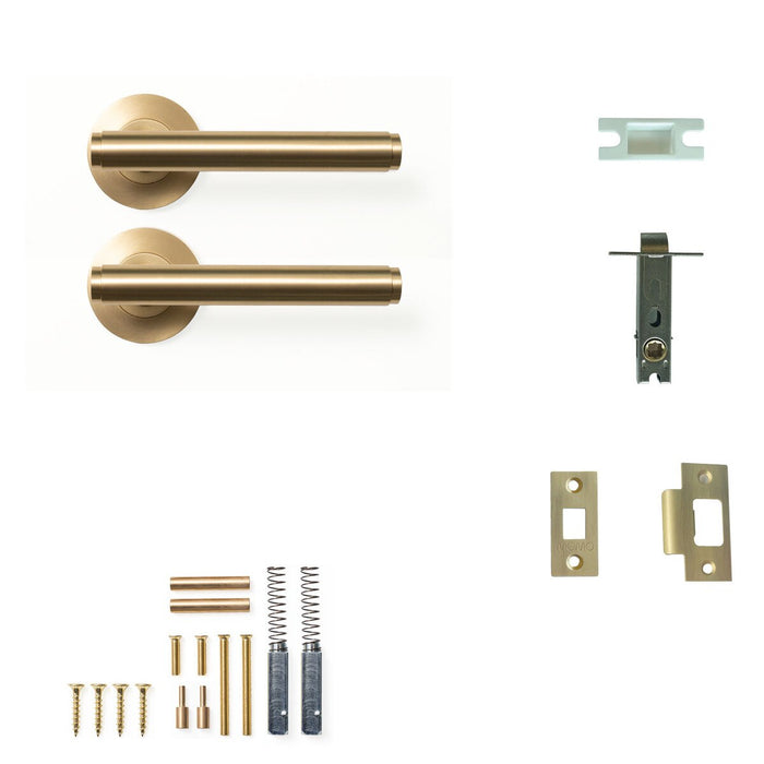 Momo Bellevue Plain - Solid Brass Handle Sets