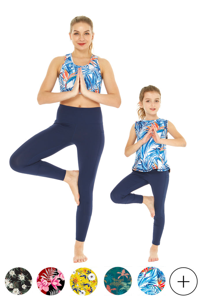 Mother Daughter Athletic Hanamaulu Set