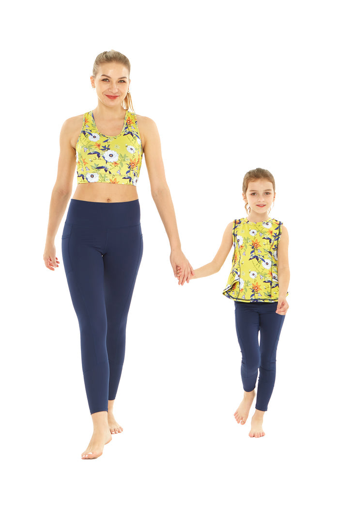 Mother Daughter Athletic Hanamaulu Set