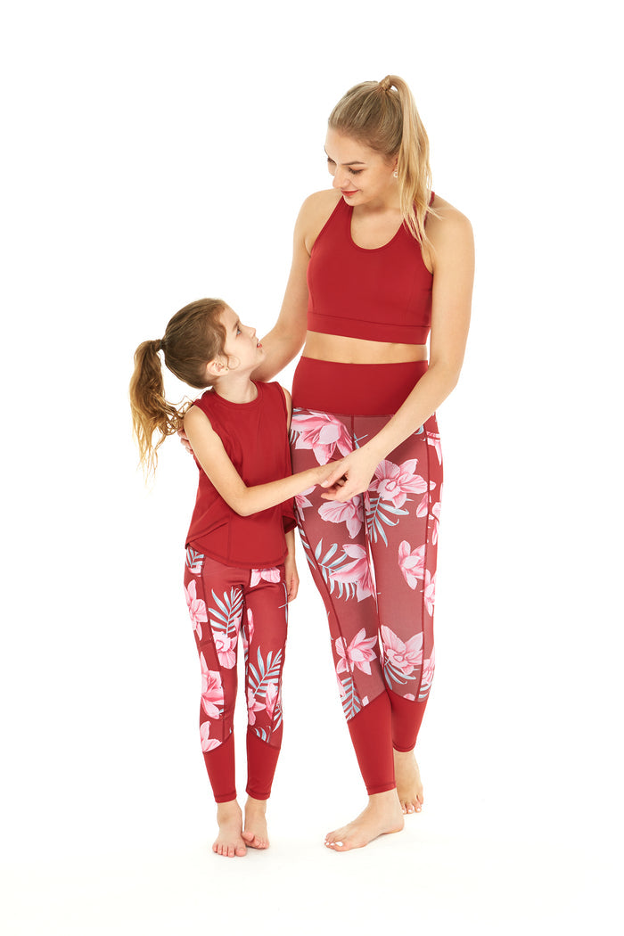 Mother Daughter Athletic Hanamaulu Set