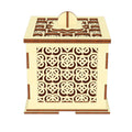 Multi-Layered Opening Box with Arabic Pattern - Glowforge