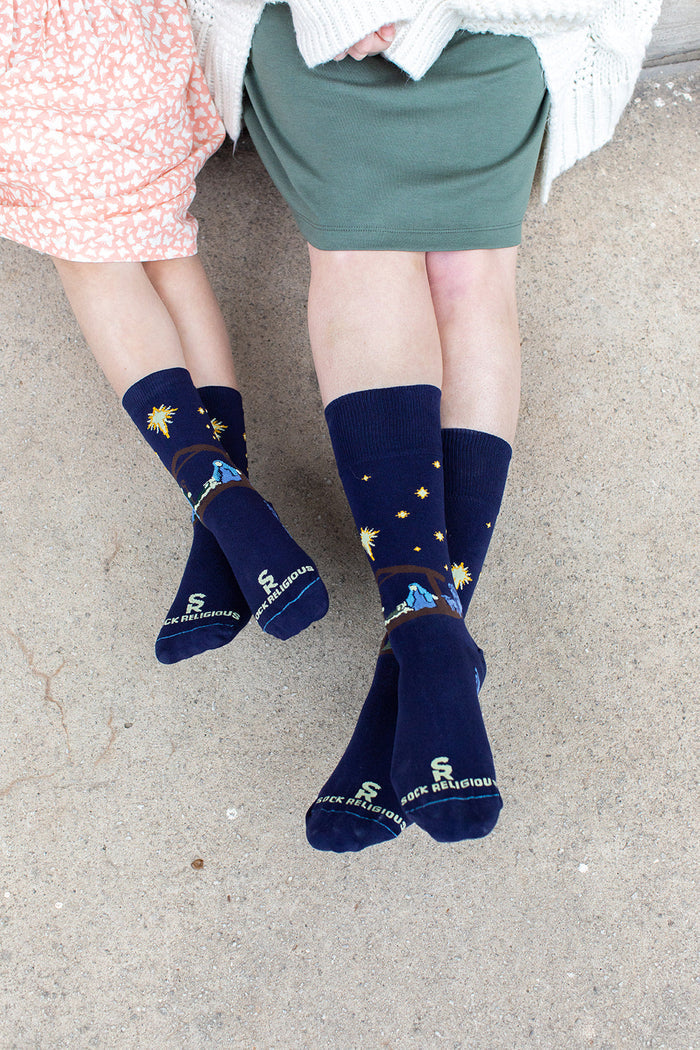 Nativity Adult Socks