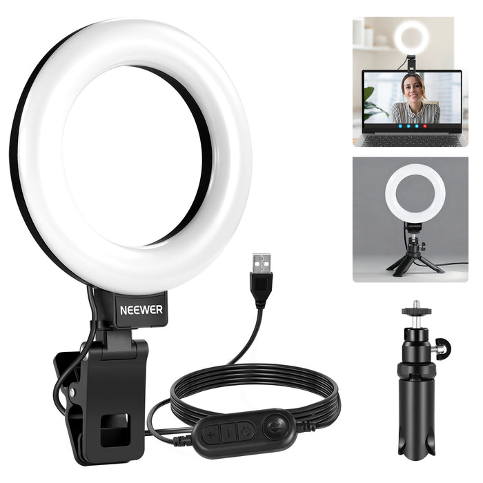 NEEWER BASICS BR60 5" Bi-Color Mini Ring Light