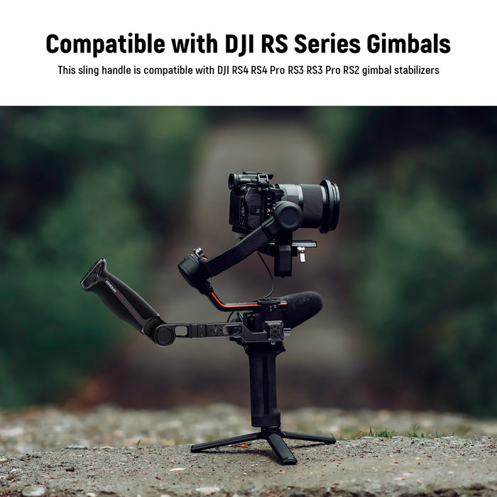 NEEWER GA020 Gimbal Sling Handle with NATO & QD for DJI RS Series Gimbals