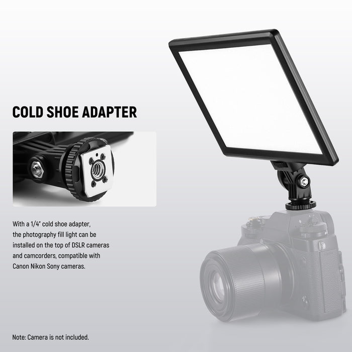 Flexible Mounting with Cold Shoe Adapter