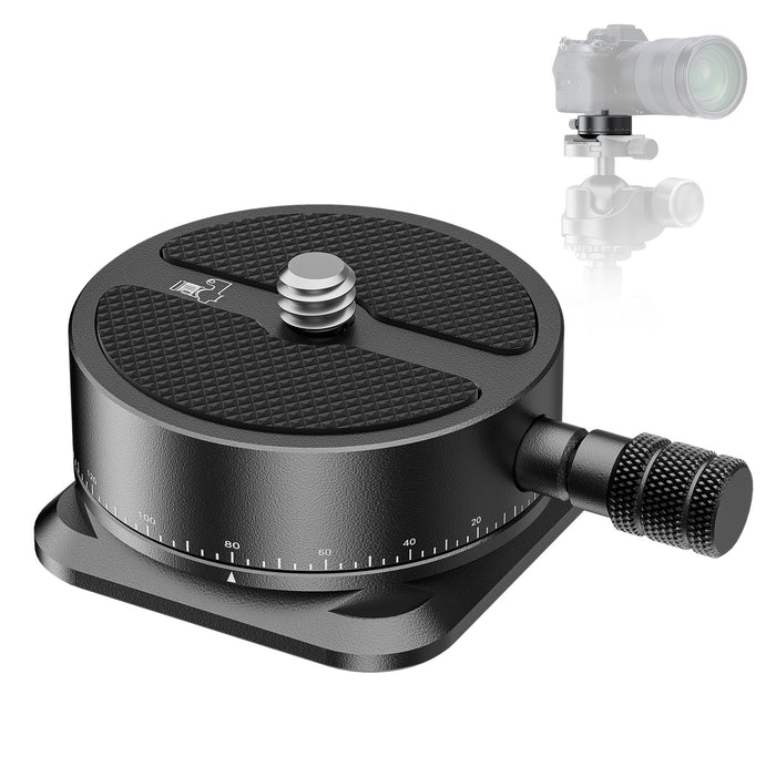 NEEWER QRP-6 360° Panoramic Quick Release Plate