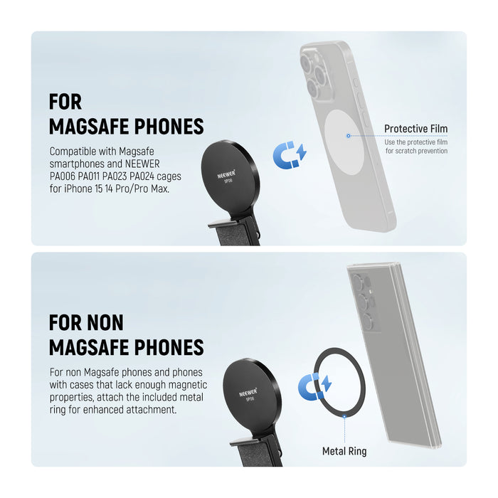NEEWER SP08 Magnetic Phone Camera Monitor Mount