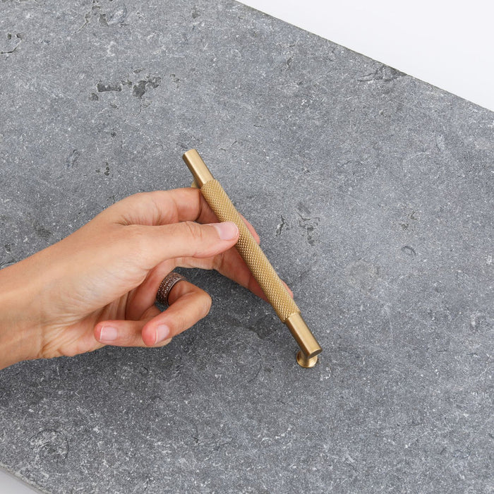 New Yorker Handle - Burnished Brass by Hepburn
