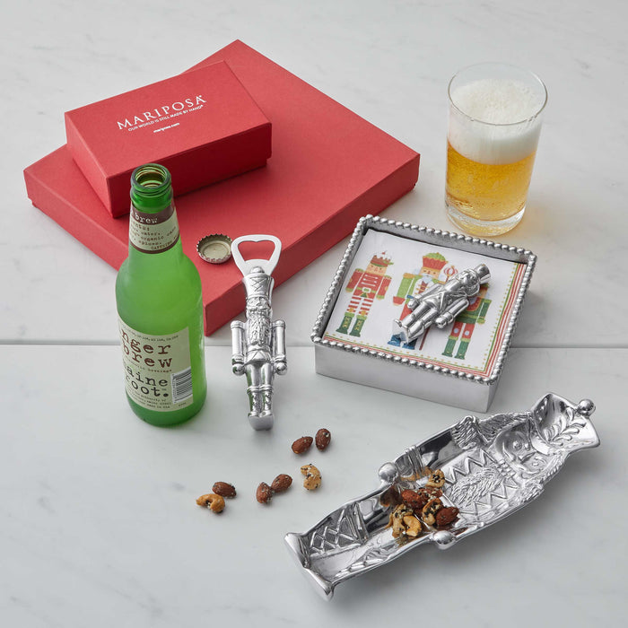 Nutcracker Bottle Opener-Barware | Mariposa