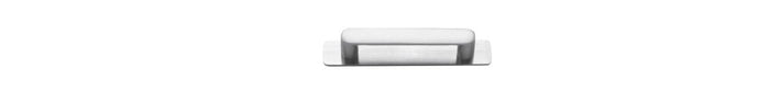 Osaka Cabinet Pull with Backplate - Entry - Point - 20945B - Iver