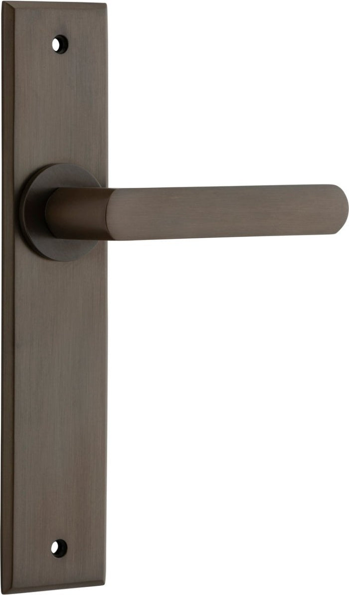 Osaka Lever - Chamfered Backplate - Entry - Point - 10868 - Iver