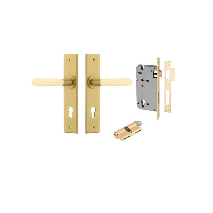 Brushed Gold PVD / Key/Key Entrance Kit (Lock & Key Cylinder Included)