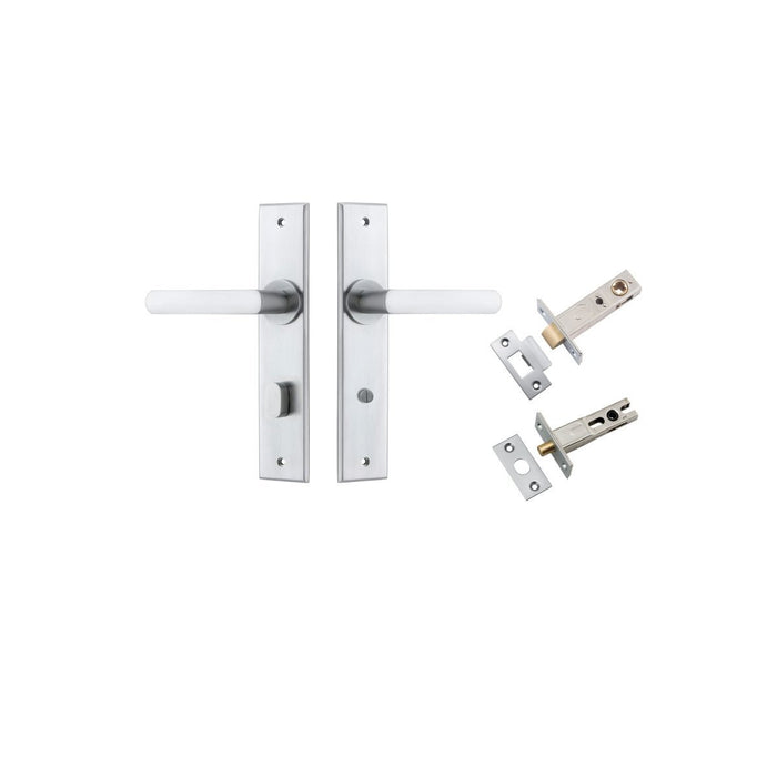 Brushed Chrome / Privacy Kit (Bolt and Latch Included)