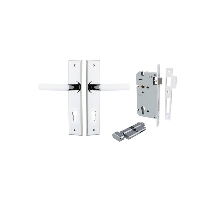Polished Chrome / Key/Turn Entrance Kit (Lock & Key Cylinder Included)
