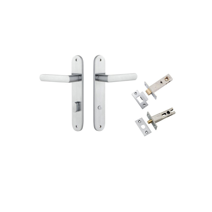 Brushed Chrome / Privacy Kit (Bolt and Latch Included)