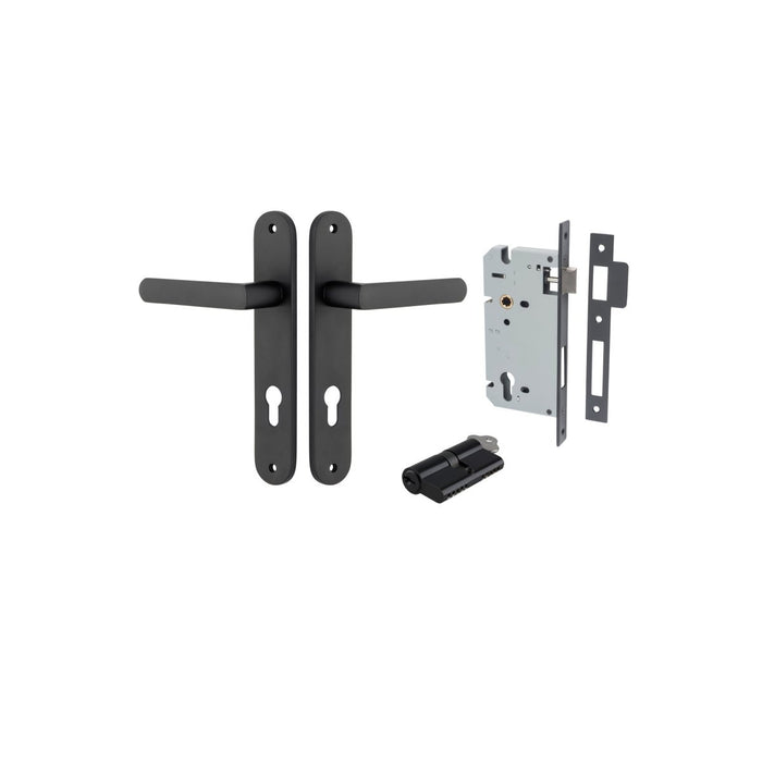 Matt Black / Key/Key Entrance Kit (Lock & Key Cylinder Included)