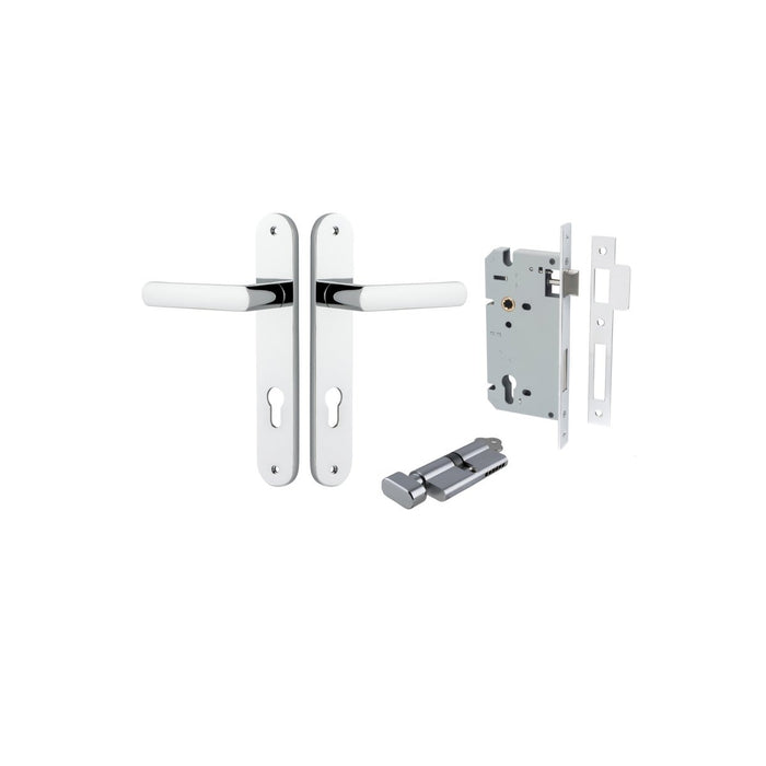 Polished Chrome / Key/Turn Entrance Kit (Lock & Key Cylinder Included)