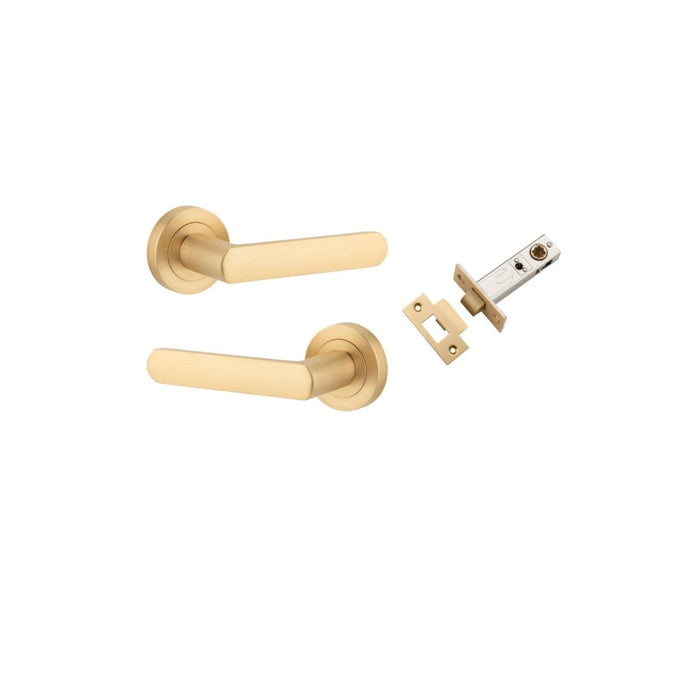 Brushed Brass / Passage Set (Latch Included)