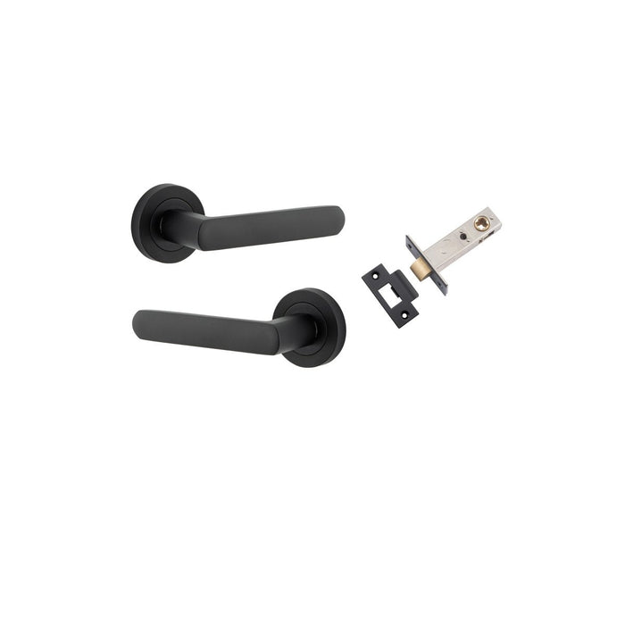 Matt Black / Passage Set (Latch Included)