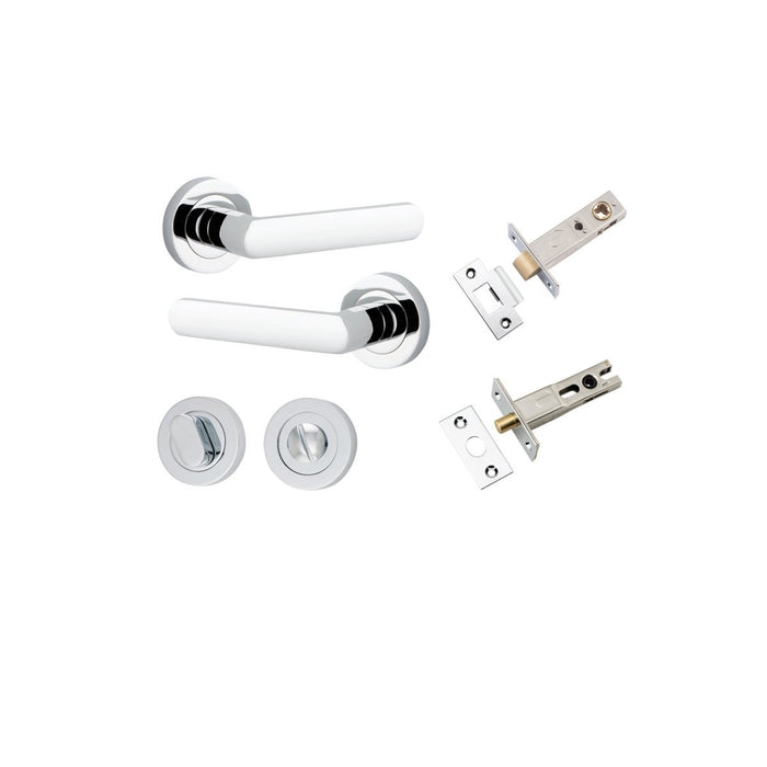Polished Chrome / Privacy Set (Latch & Bolt Included)