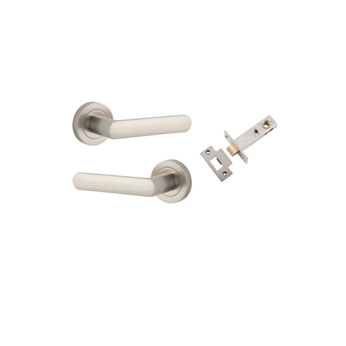 Satin Nickel / Passage Set (Latch Included)