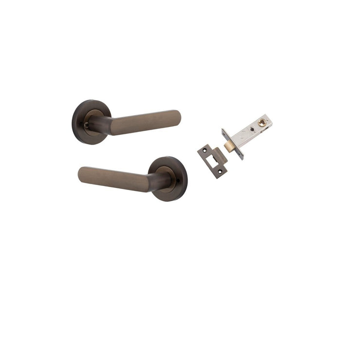 Signature Brass / Inbuilt Privacy Set (Latch Included)