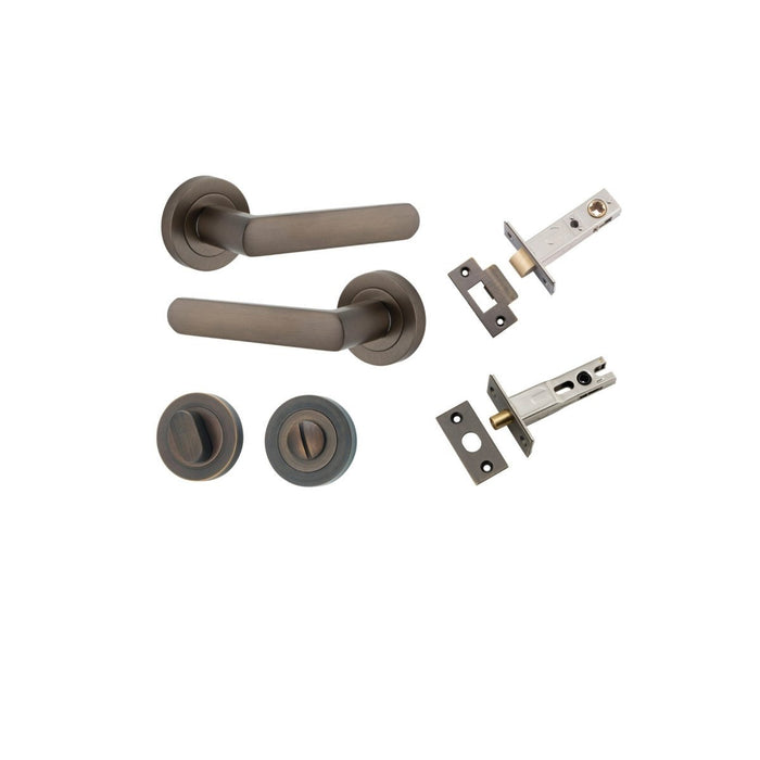 Signature Brass / Privacy Set (Latch & Bolt Included)