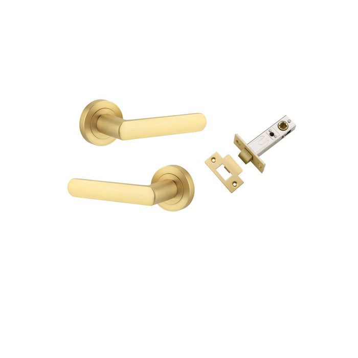 Brushed Gold PVD / Passage Set (Latch Included)
