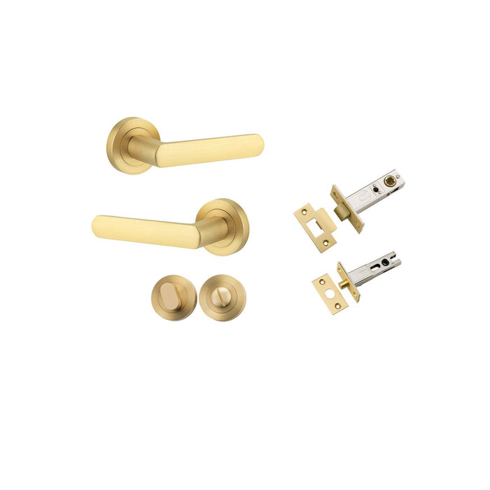 Brushed Gold PVD / Privacy Set (Latch & Bolt Included)