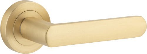 Brushed Brass / Lever Set Only