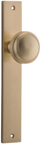 Brushed Brass / Knob Set Only