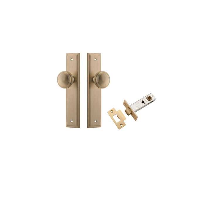 Brushed Brass / Passage Set (Latch Included)
