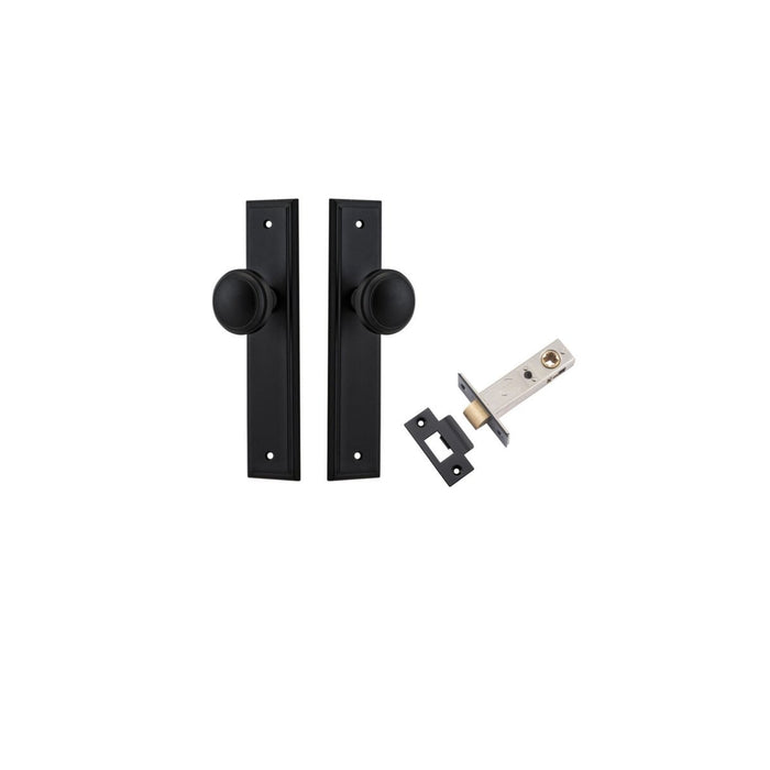 Matt Black / Passage Set (Latch Included)