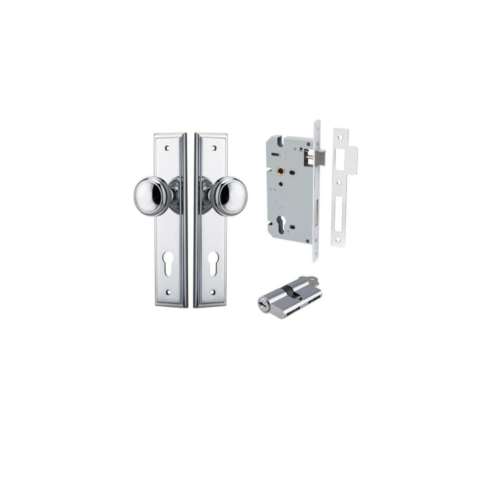Polished Chrome / Key/Key Entrance Kit (Lock & Key Cylinder Included)