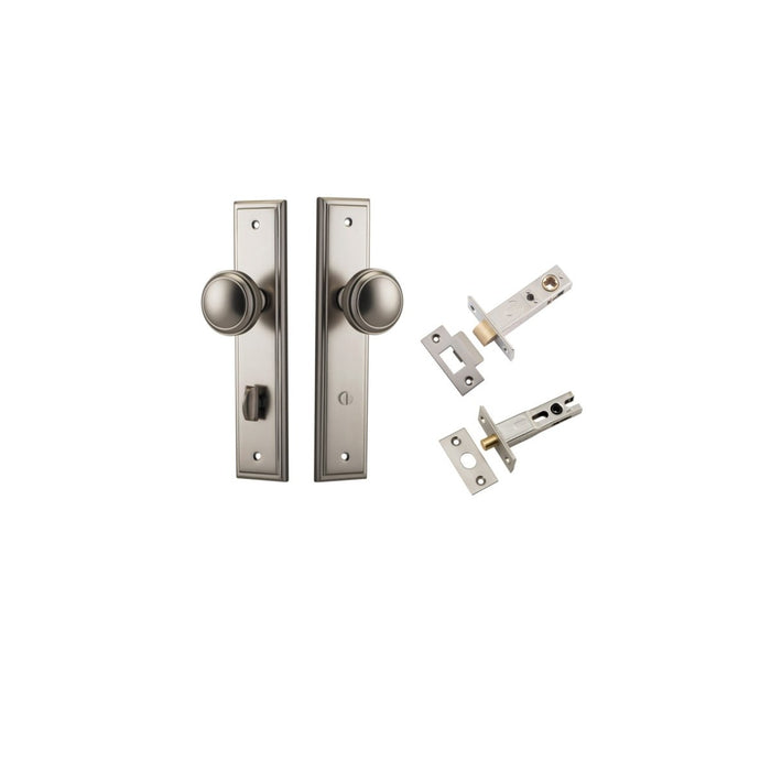Satin Nickel / Privacy Kit (Bolt and Latch Included)