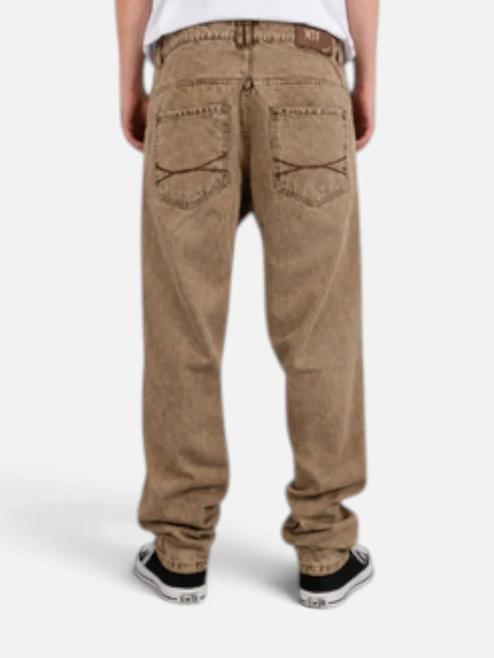 Pantalon Jean NTF California Baggy Brown