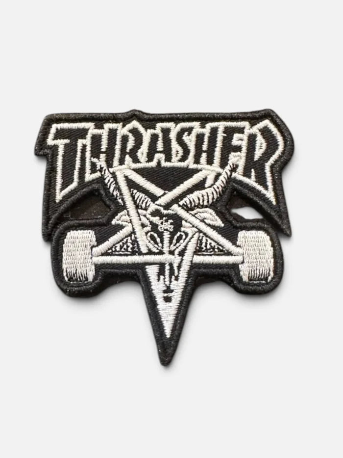 Parche Thrasher Skategoat Negro