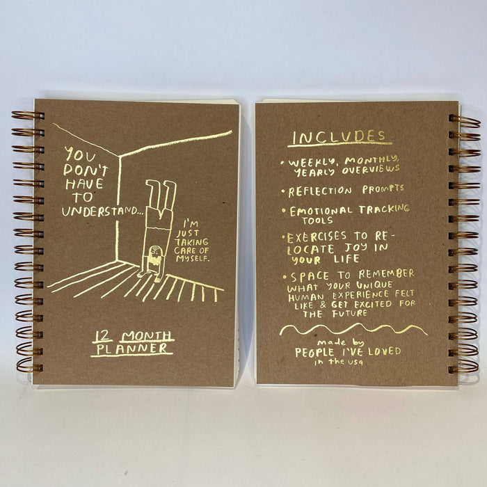 People I've Loved - You Don't Have to Understand - 12 Month Planner