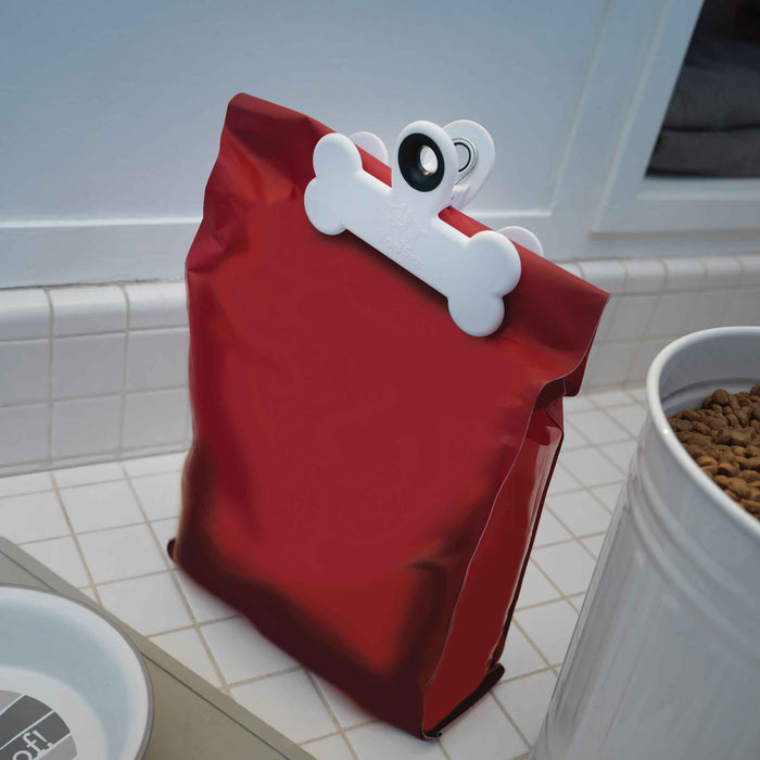 Pet Food Bag Clip | Black & White