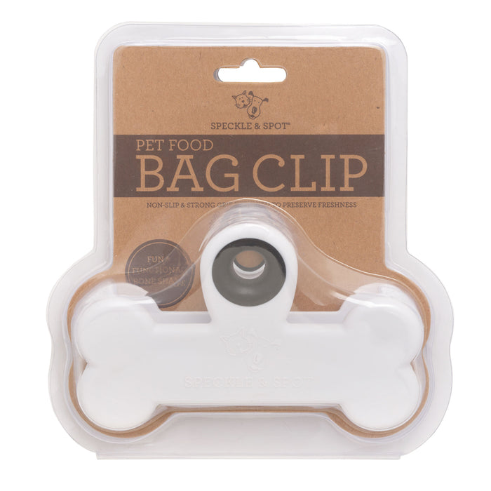 Pet Food Bag Clip | Black & White