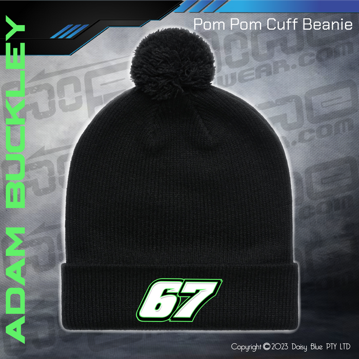 POM POM BEANIE - Adam Buckley