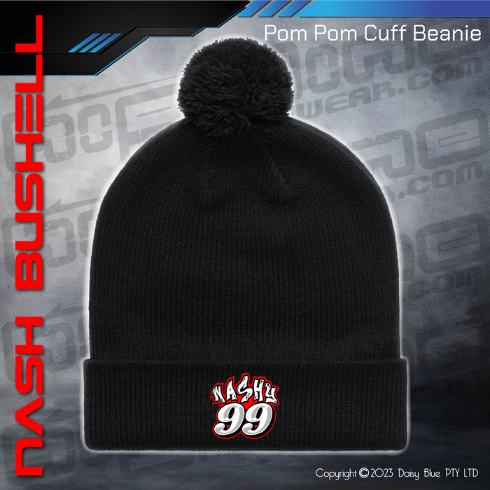POM POM BEANIE - NASH BUSHELL