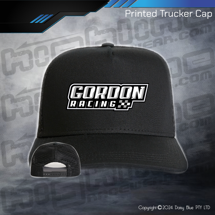 Printed Trucker Cap - Gordon Racing
