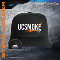 Printed Trucker Cap - UCSmoke Light Em Up