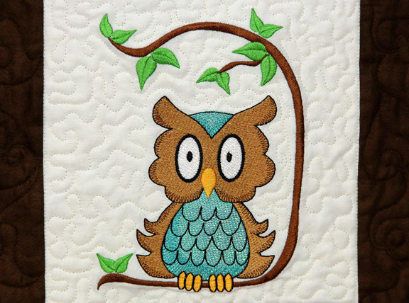 Purely Gates Mylar Delightful Owls