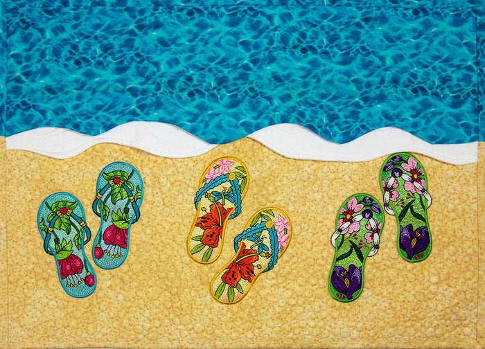 Purely Gates Mylar Flip Flops 2